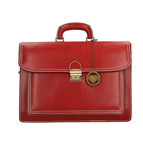Chicca Borse Bag Borsa a Mano Portadocumenti in Pelle Made in Italy...