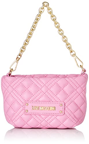 Love Moschino JC4313PP0FLA0, Borsa a Spalla, Donna, Rosa, Taglia unica