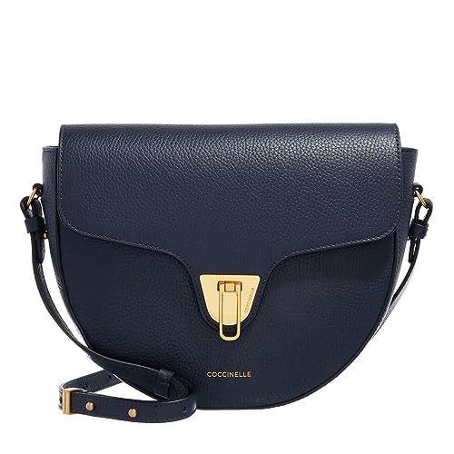 Coccinelle Borsa a Tracolla Beat Saddle Soft Medium Borsa Tracolla Blu...