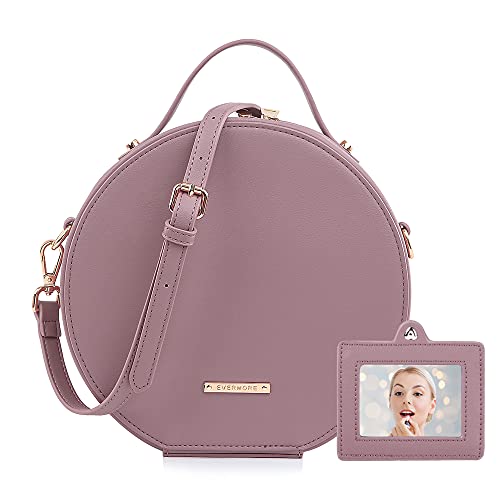 EVERMORE Borsa Donna Rotonda Borsetta Tracolla Donna Borsa Piccola...