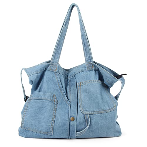 Ynport Crefreak Borse a Spalla da Donna in Denim, Jeans Hobo Borse a...