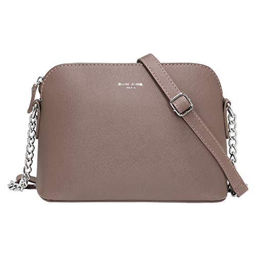 David Jones Piccola Borsa a Tracolla Spalla Donna Catena Borsa Mano PU...