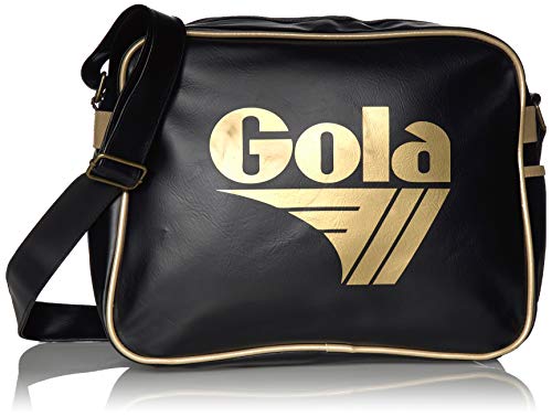 Gola Redford - Borse Messenger Unisex Adulto, Nero (Black/Gold)
