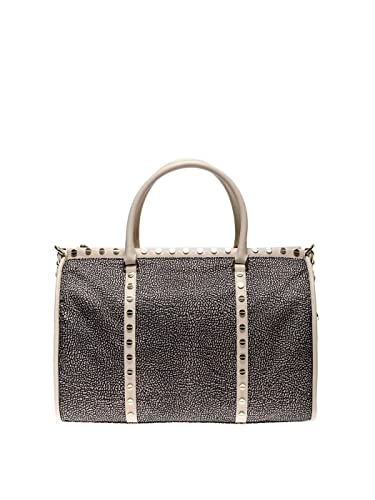 BORBONESE BAULETTO MEDIUM DONNA 923885I15 Avorio avorio S75