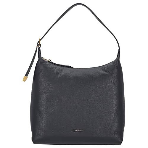 Coccinelle Borsa a Spalla Gleen in Pelle Colore Blu Midnight Blue...