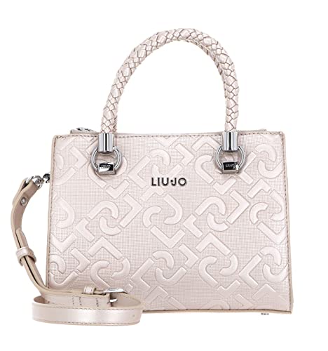 LIU JO Manhattan Satchel Double S Light Gold