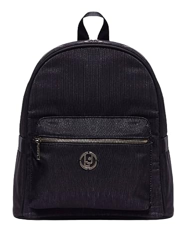 LIU JO Zaino in nylon con logo TF3241 (28 x 15 x 31 cm, NERO)