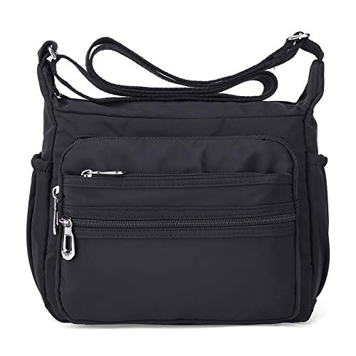 NOTAG Borsa a tracolla donna Borsa impermeabile nylon Borsa Crossbody...