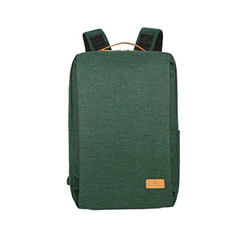 Nordace, Smart Backpack Siena, zaino, 19L USB, verde (Verde) - Siena