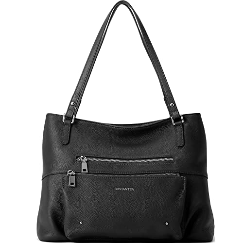 BOSTANTEN Donna Borsa a Spalla Vera Pelle Borsa a Tracolla Borse...