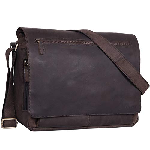 STILORD 'Jan' Borsa per Computer in Pelle Messenger per PC a Tracolla...