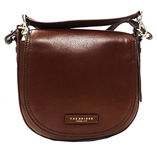 The Bridge Borsa a tracolla borsetta con patta donna made in Italy...