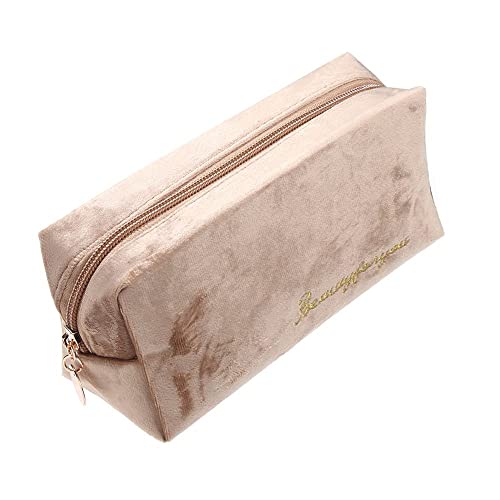 Borsa Cosmetica da Viaggio Borsa per Trucco Organizer in Velluto da...