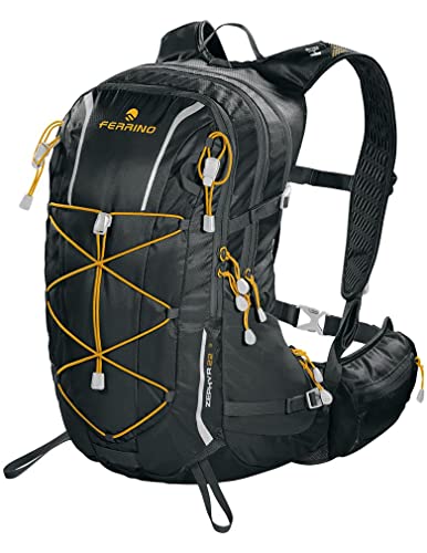 Ferrino zephyr 22+3 75812 MCC colore nero ideale per trekking escursionismo running e mountain bike con coprizaino incluso 25