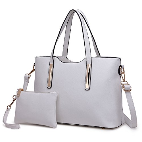 Miss Lulu Donne Moda Borsetta Borsa a Tracolla Borsa Ecopelle...