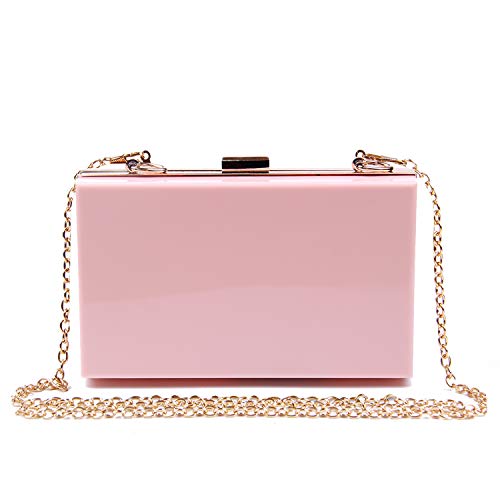 EVEOUT Pochette da sera trasparenti Pochette da donna in acrilico alla...