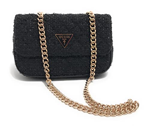 Guess Spark Micro Mini, Crossbody Donna, Black