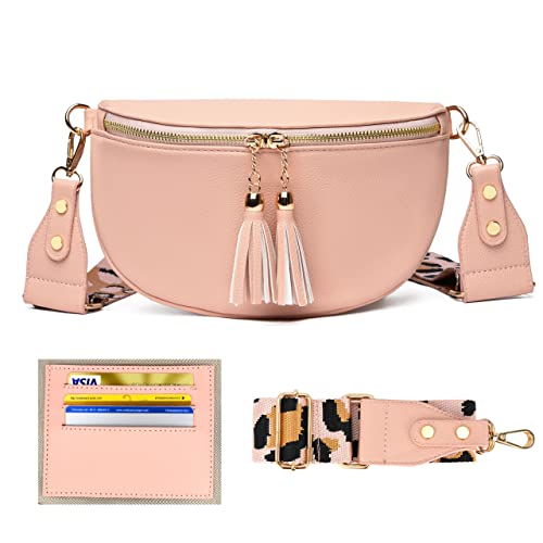 LANXINGLUO marsupio donna elegante borsa tracolla donna piccola...