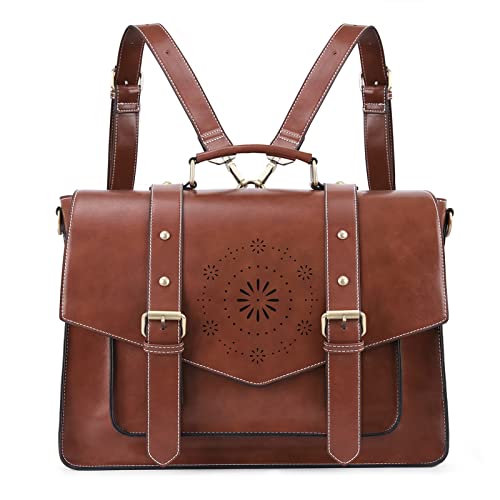 ECOSUSI Borsa Porta PC per 15,6 Pollici Borsa Donna Tracolla Grande...