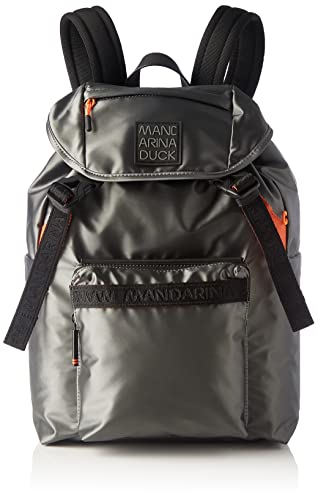 Mandarina Duck Warrior, Zaino Unisex - Adulto, Grigio (Gun Metal),...