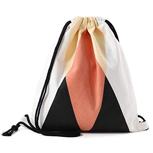 Nacnic Tote Bag con Il Design. Tessuto Resistente in Cotone. Arancia