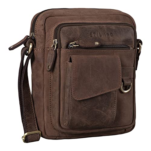 STILORD 'Ryan' Messenger Bag Uomo Pelle Borsa a Tracolla Vintage...