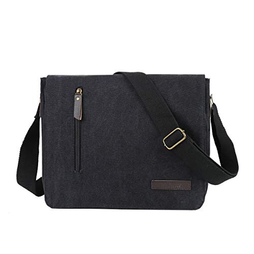 Eshow Borsa a Tracolla da Uomo di Tela Messenger Stile Retro'per l'uso...