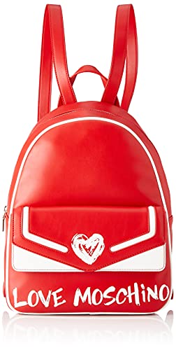 Love Moschino Collezione Autunno Inverno 2021, Zaino Donna, Rosso,...