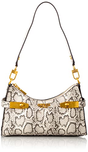 Guess Cerniera, Zadie-Borsa a Tracolla con Logo Superiore e Chiusura...