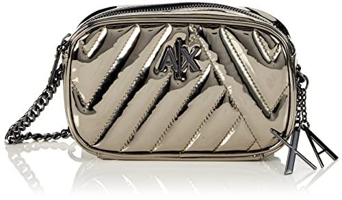 ARMANI EXCHANGE Margareth, Zipped, Logo Chain, Borsa Fotografica...