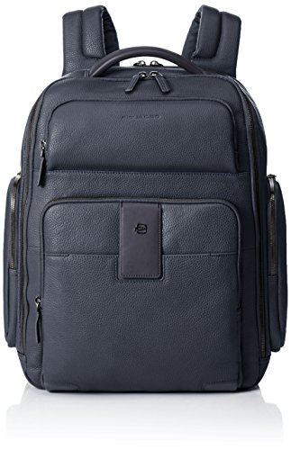 Piquadro Ili Zaino Casual, 44 cm, Blu