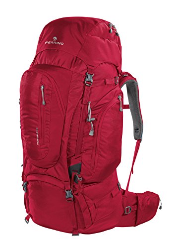 Ferrino Transalp 60, Zaino da Hiking Unisex, Rosso, 60 L