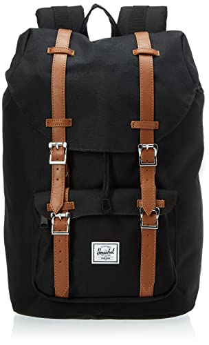 Herschel Little America Mid-volume, Borsa Unisex Adulto, Nero, Taglia...