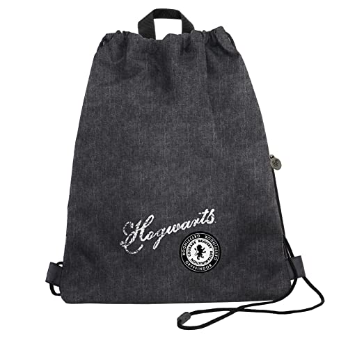 HARRY POTTER, Sacca Sport Unisex-Bambini e ragazzi, Multicolore, unica