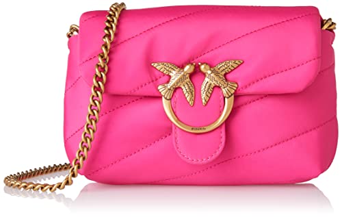 Pinko Love Baby Puff C Recycled Nylo, Borsa Donna, N17q_barbabietola...