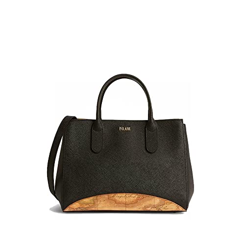 ALVIERO MARTINI Borsa a Mano Milano City Piccola Nera Borsa a Mano...