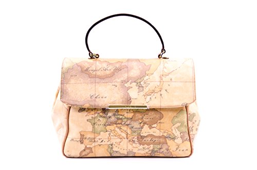 Alviero Martini Borsa A Mano Piatta Geo Classic