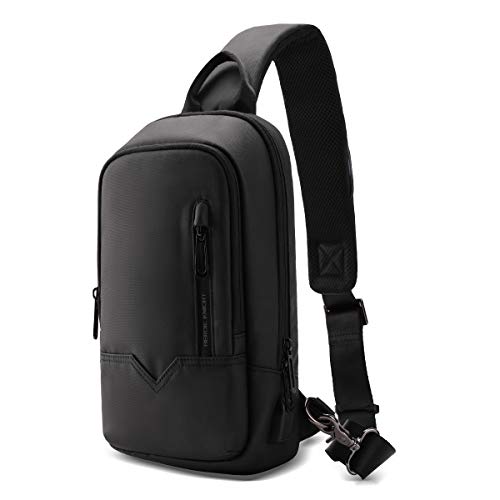 HEROIC KNIGHT Zaino Monospalla Uomo,Borsa a Tracolla Impermeabile con...