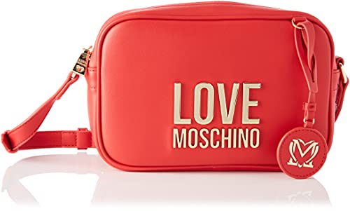 Love Moschino , Borsetta Da Donna, Pre Collezione Autunno Inverno 2021 Rosso (Red), Taglia unica