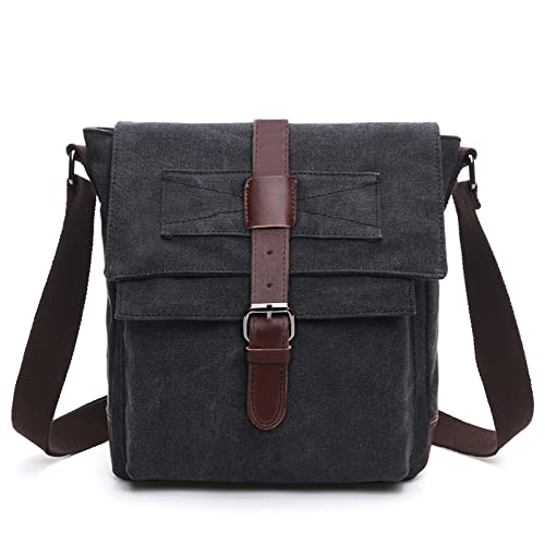 CHEREEKI Borsello Uomo Tracolla, Borsa Tracolla Uomo Casual Tela...