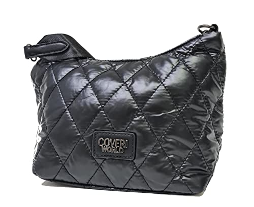 Borsa Donna Tracolla Moda con Borsellino Portatutto Borsetta Trapunta...