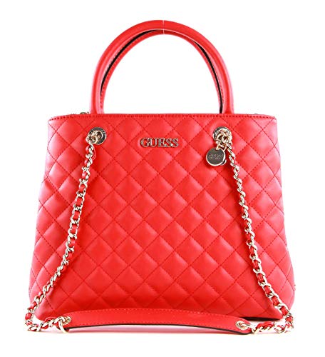 Guess Illy Society Satchel Red