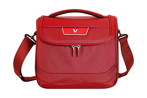 RONCATO Joy beauty case viaggio con tracolla e organizer Rosso