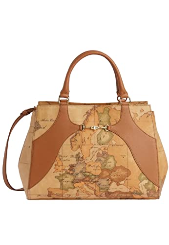 Alviero Martini 1a classe Borsa geo mira a mano LGU72G616 walnut