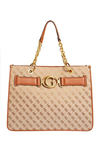 Guess Borsa aileen 4G logo shopper HWAILEP1404 cognac