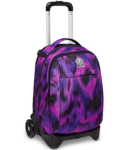 Invicta Trolley Scuola Sganciabile New Tech, Viola, Space Pink, Triplo...