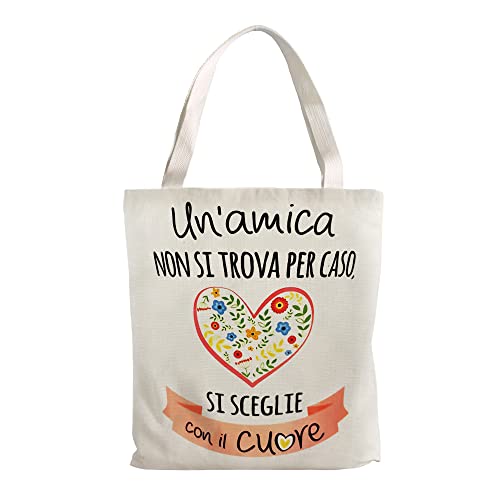 ASODWST Un'amica non Si Trova Per Caso Si Sceglie con il Cuore-Borsa...