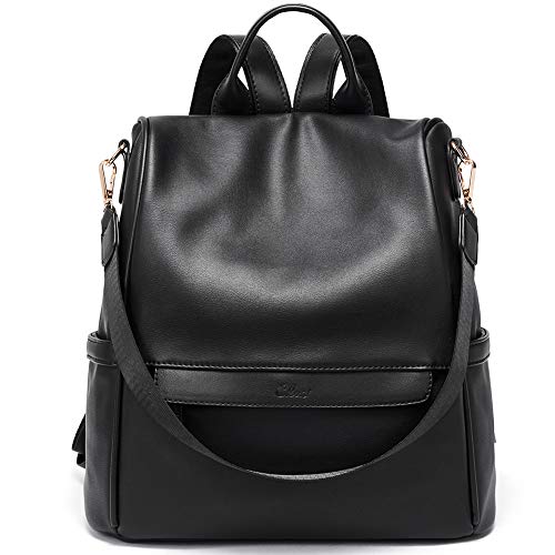 Zaino da donna, alla moda, in pelle, grande borsa da viaggio, borsa a...