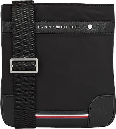 Tommy Hilfiger TH Central Rpreve Mini Crossover, Uomo, Nero, OS