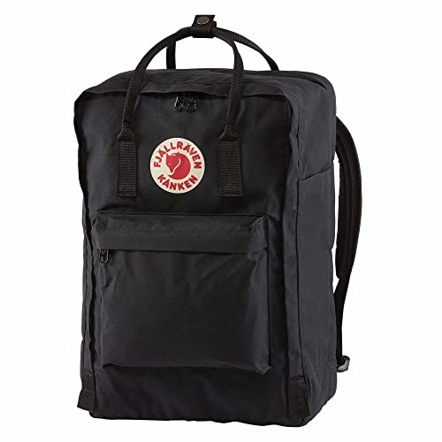 Fjällräven Kanken Laptop 17 Zaino Casual, 43 cm, 20 liters, Nero